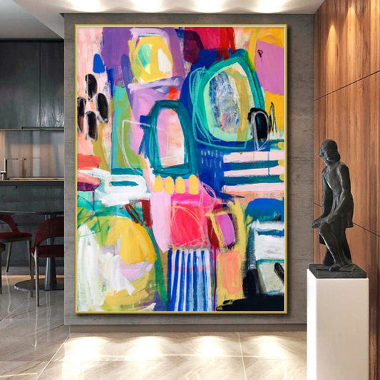 Giant Abstract Circuit Art - Made to Order Resin for Engineering School Galleries