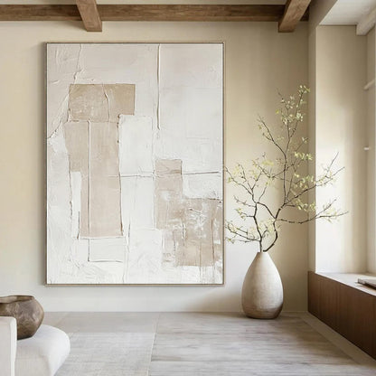 Extra-Vast Hand-Painted Modern Abstract Art for Office Maintenance Rooms