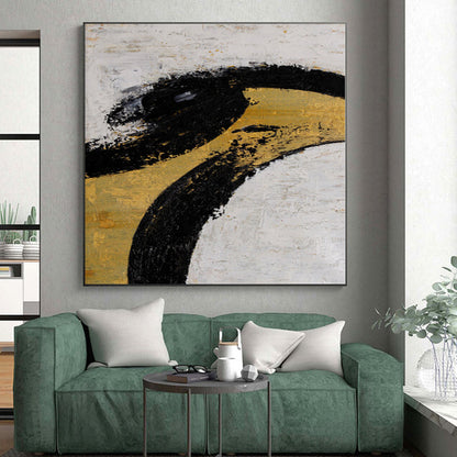 Large Abstract Surrealist Art - Commissioned Mixed Media for Theater Green Rooms