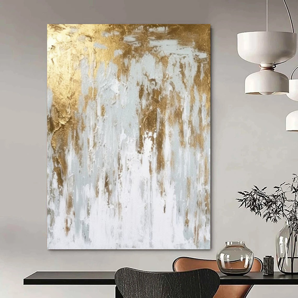 Oversized Hand-Painted Modern Abstract Mural for Boutique Hotel Kids’ Clubs
