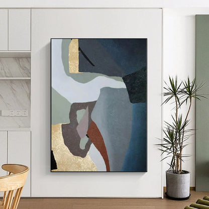 Mammoth Made-to-Order Abstract Canvas for Kitchen Breakfast Nook