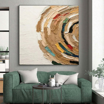 Oversized Abstract Painting for Living Room Above Fireplace LargeART0663