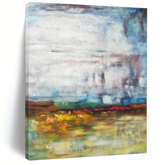 Staggering Made-to-Order Abstract Painting for Home Music Studio Wall