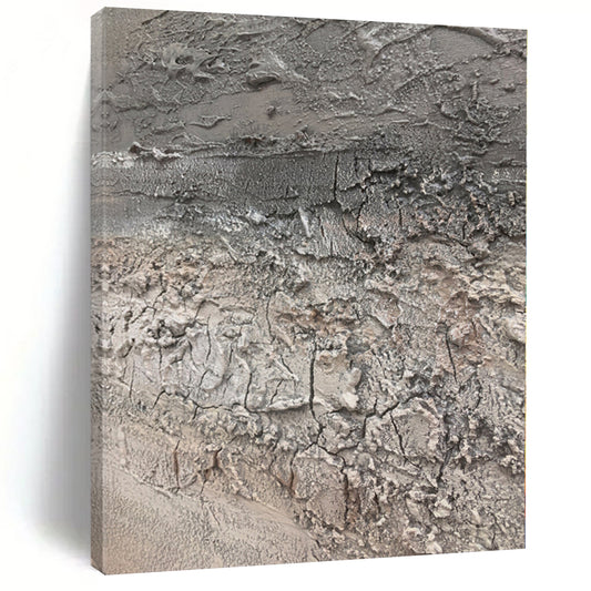Oversized Handcrafted Abstract Canvas for Restaurant Dining Areas