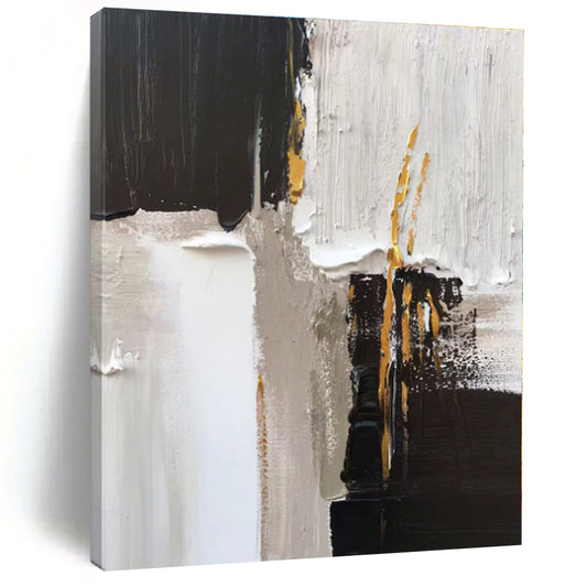 Made-to-Order Giant Hand-Painted Abstract Wall Art for Home Gym Workout Wall