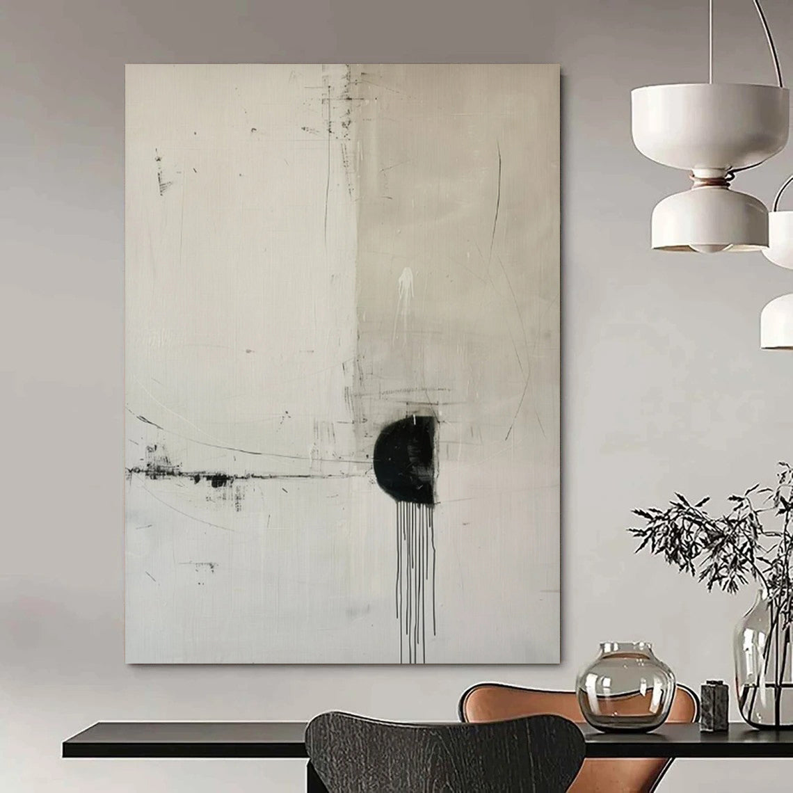 Extra-Vast Hand-Painted Modern Abstract Painting for Cruise Ship Promenade Decks