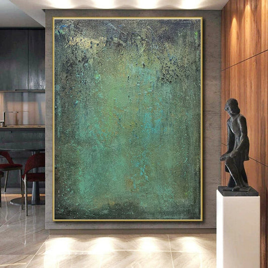 Extra-Gigantic Custom Hand-Painted Abstract Wall Art for Event Venues LargeART0642