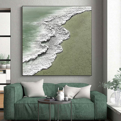 Staggering Hand-Brushed Abstract Painting for Artistic Expression LargeART0639