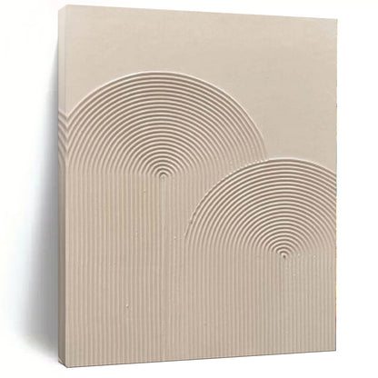 Giant Custom Abstract Painting for Horticultural Conservatory Exhibition Spaces