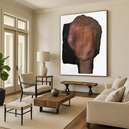 Enormous-Sized Hand-Painted Abstract Wall Installation for Living Room & Sunroom LargeART2227