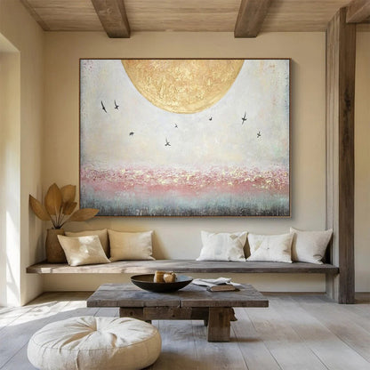 Timeless Abstract Painting for Entryway & Hotel LargeART1773