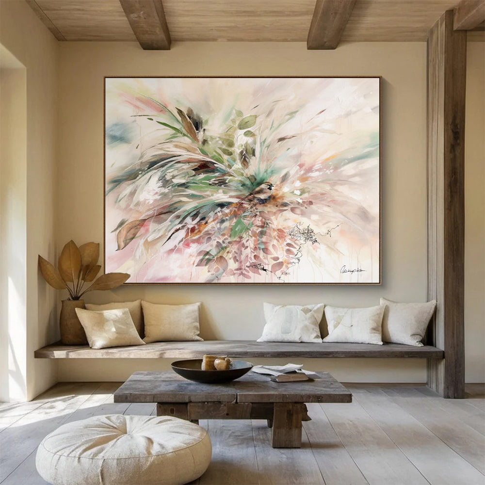 Grand Abstract Textured Canvas for Dining Room & Office DKH535