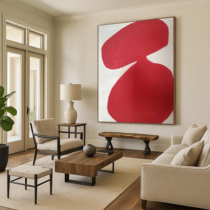 Stunning Large - Format Textured Canvas Abstract for Dining Room & Entryway DKH1079
