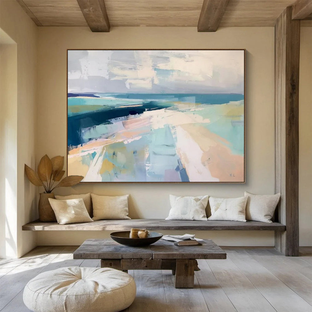 Oversized Abstract Canvas for Living Room & Office LargeART1543