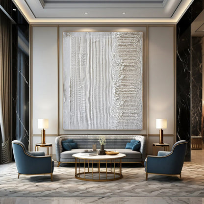 Hand-Painted Bespoke Abstract Canvas for Bar & Hotel LargeART1483