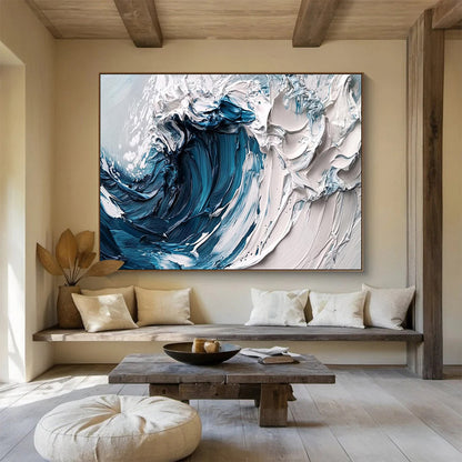 Alluring Large Abstract Painting for Hallway & Entryway DKH873
