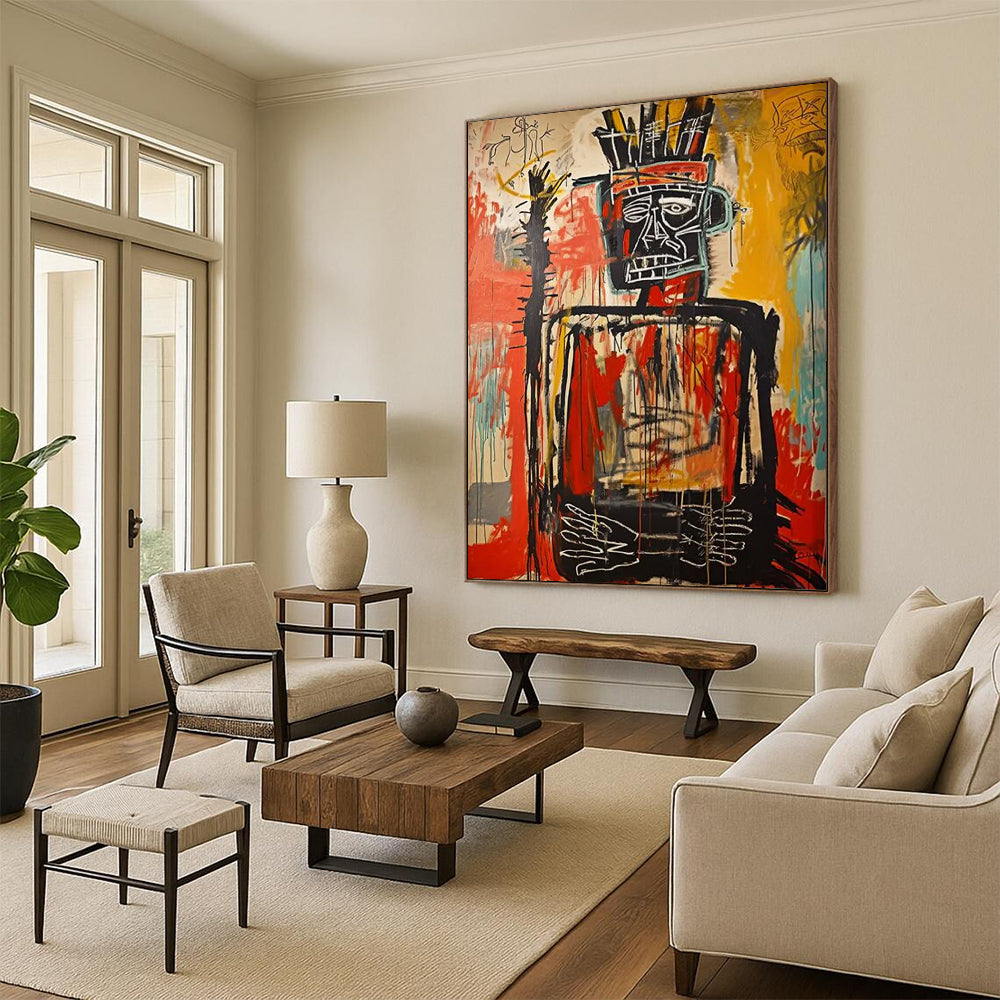 Golden Enigma: Titanic - Scale Hand - Painted Textured Custom Abstract Artwork for Bar and Entryway DTP108