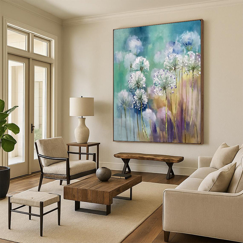 Artisan-Designed Large Textured Canvas for Bedroom & Office LargeART2151
