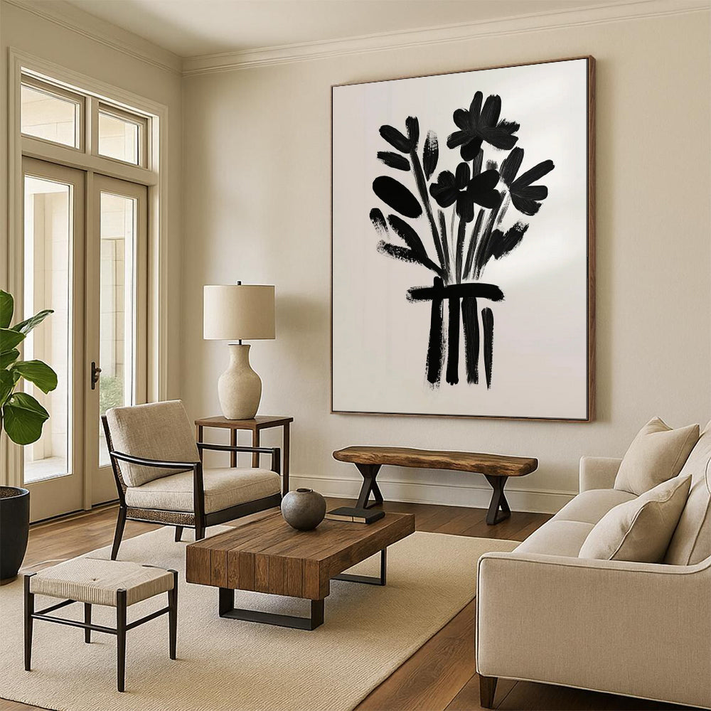 Modern & Stylish Abstract Canvas Art for Office & Bar LargeART2042
