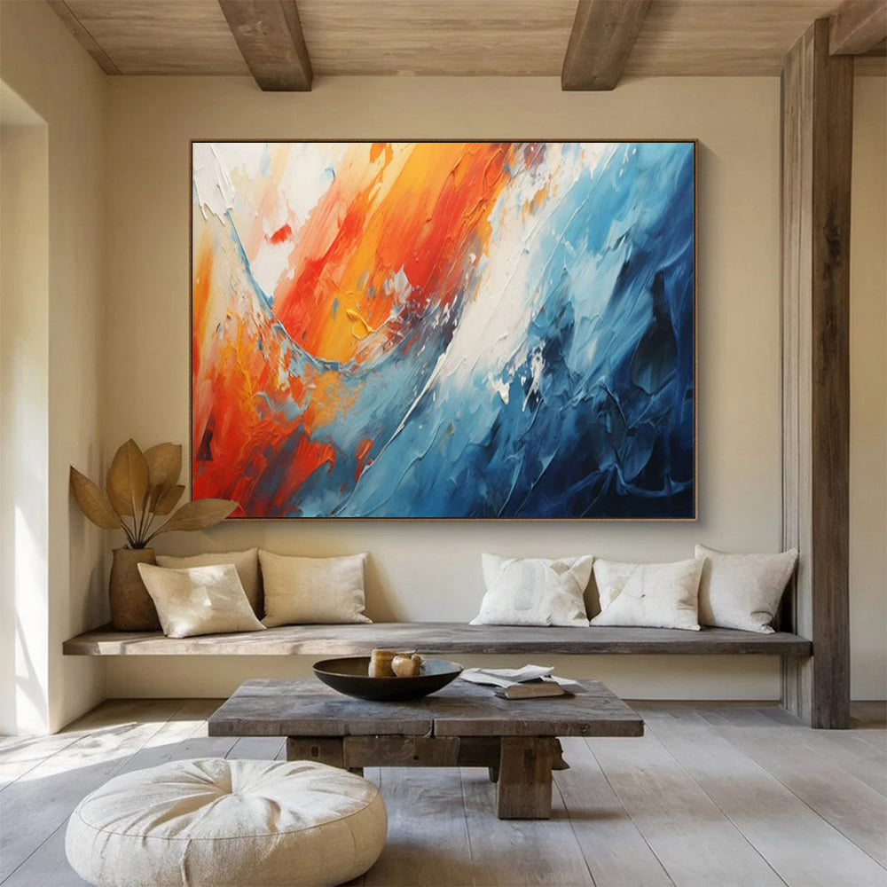 Impressive Colossal Abstract Wall Mural for Bar & Hotel LargeART1704