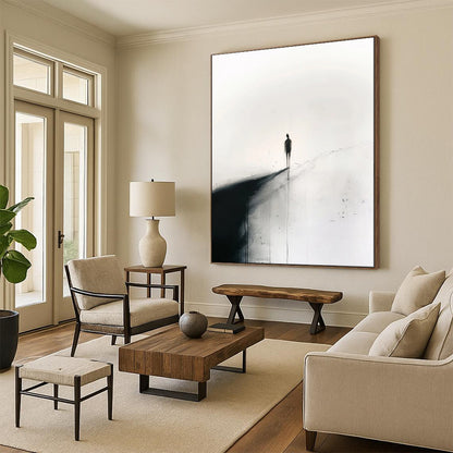 Hand-Painted Bespoke Abstract Canvas for Dining Room & Hallway LargeART1931
