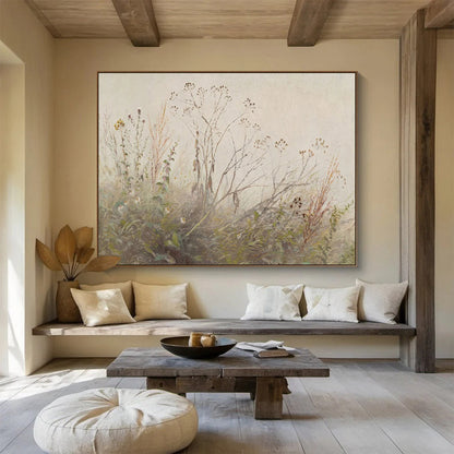 Massive Hand-Painted Abstract Wall Art for Bar & Hotel Lobby LargeART1487