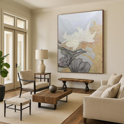 Dynamic & Bold Custom Hand-Painted Abstract Painting for Office & Bar LargeART1958