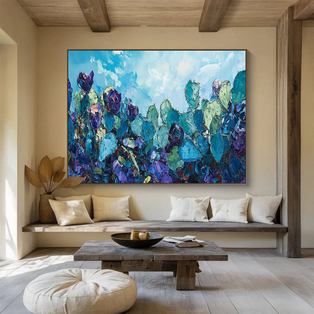 Unique Original Oversized Textured Handmade Abstract Painting for Decorative Innovation DKH827