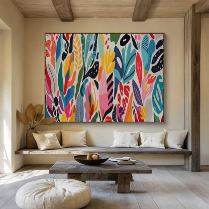 Tranquil Large - Scale Abstract Canvas for Bedroom & Entryway LargeART1649