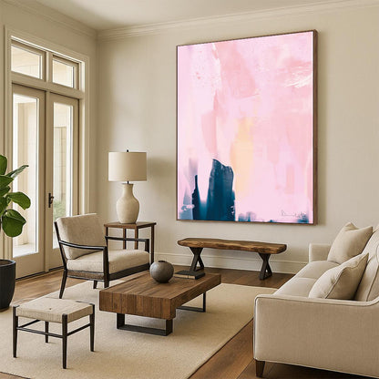Custom Handmade Abstract Art: Big Sizes, Textured Styles for Impact DTP180
