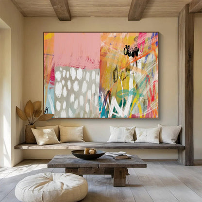 Ravishing Grand Abstract Mural for Hallway & Bedroom DKH198