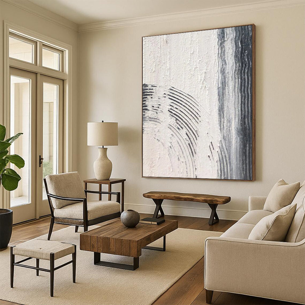 Big-Size Custom Abstract Paintings for Bedroom & Living Room DTP399