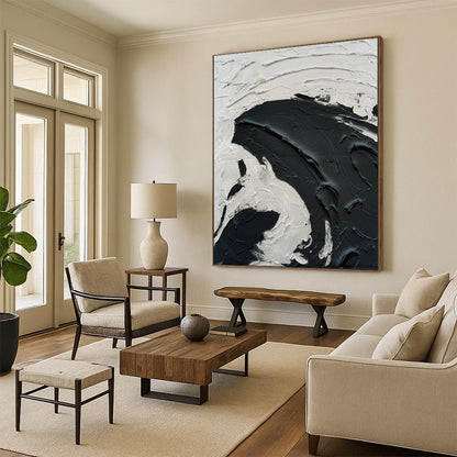 Handmade Big-Scale Abstract Creations for Dining Room & Bar DTP389