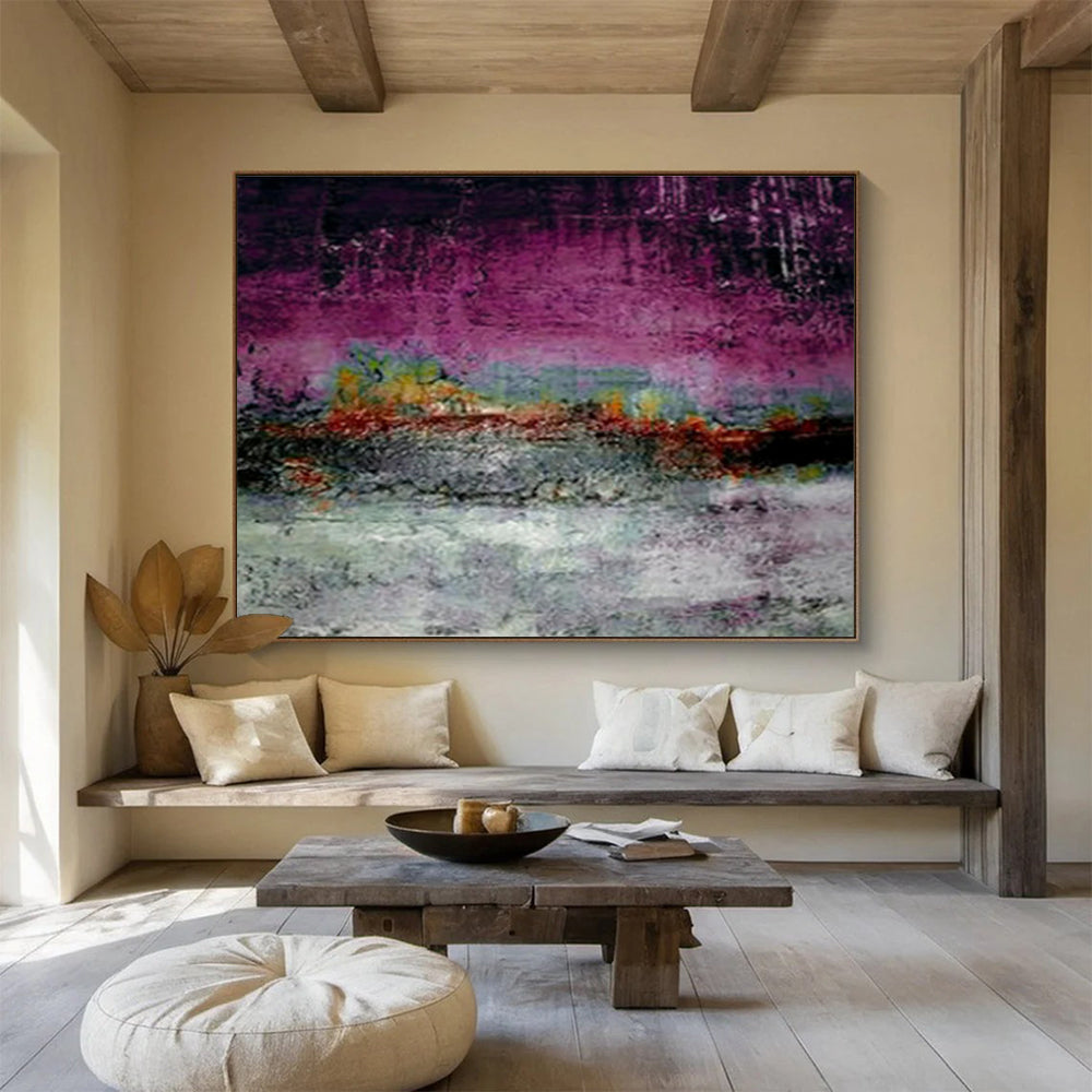 Giant Abstract Canvas for Bedroom & Entryway DKH391