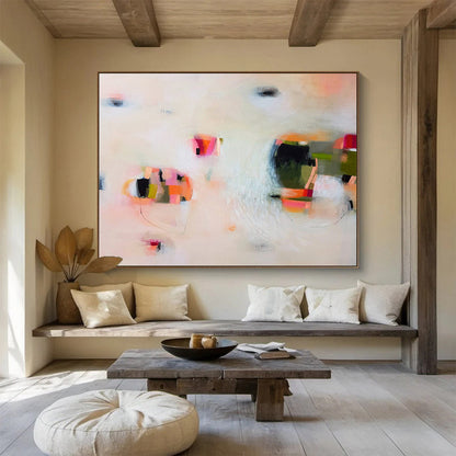Made - to - Order Big Abstract Painting for Retail Boutique DKH034