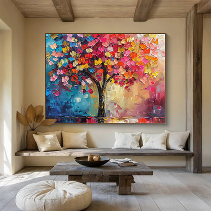 Enriching Original Vast Textured Handmade Abstract Wall Mural for Artistic Enrichment DKH858