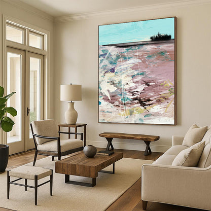 Handmade Large Abstract Artworks: Custom, Textured, and Inspiring DTP198