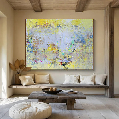 Stupendous Colossal Abstract Painting for Office & Hallway DKH194