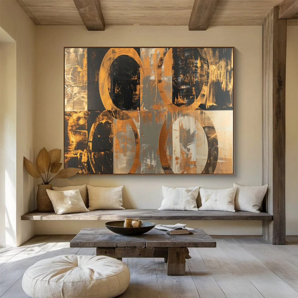 Audacious Abstract Wall Decor for Hallway & Bar LargeART1716