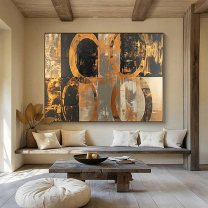 Audacious Abstract Wall Decor for Hallway & Bar LargeART1716