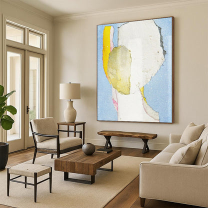 Large-Format-Scale Hand-Painted Abstract Art for Office & Break Room LargeART2225
