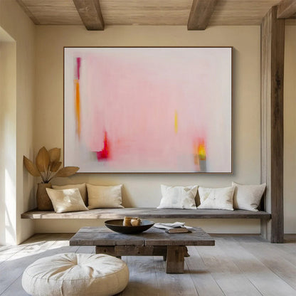 Personalized Large Abstract Canvas for Art Therapy Studio DKH057