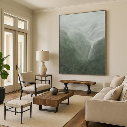 Extra - Colossal Hand - Painted Custom Abstract Work (with Unique Textures), for Hallway and Bar DKH1490
