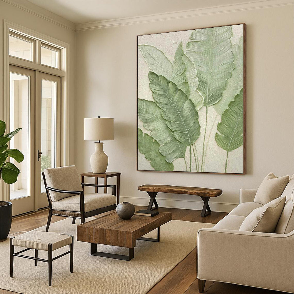 Custom Hand-Painted Abstract Painting for Bedroom & Hotel LargeART1876