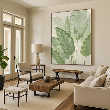 Custom Hand-Painted Abstract Painting for Bedroom & Hotel LargeART1876