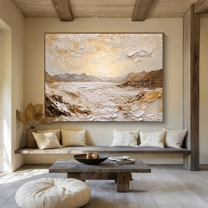 Large - Format Abstract Canvas for Dining Room & Hallway DKH458