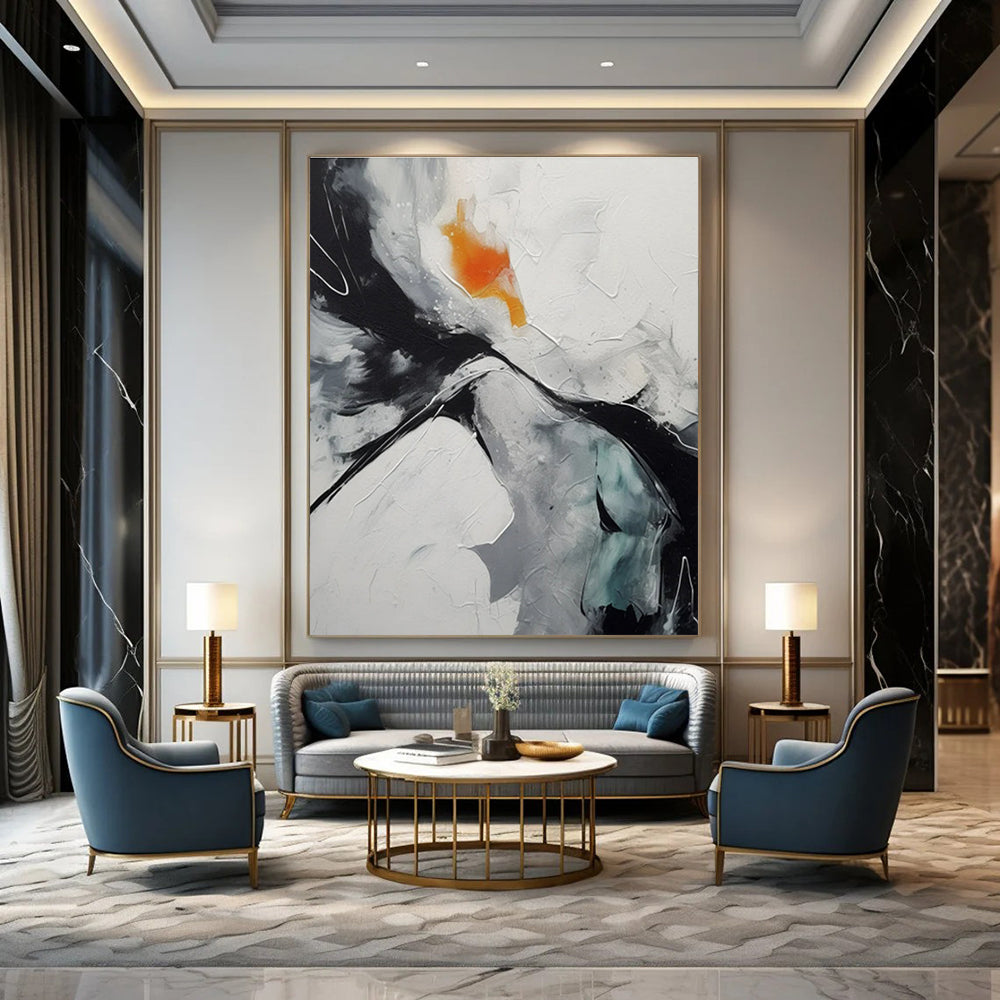 Hand-Painted Personalized Abstract Canvas for Bar & Hotel LargeART1464