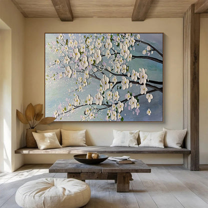 Mysterious Large Abstract Artwork for Dining Room & Office DKH887