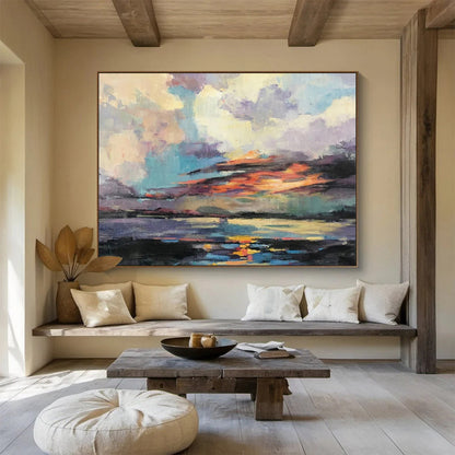 Alluring Large - Sized Abstract Wall Art for Bar & Office DKH197