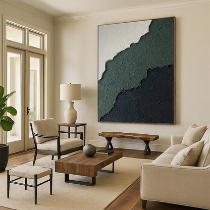 Gigantic Hand - Painted Textured Abstract Painting for Club & Lounge DKH1218